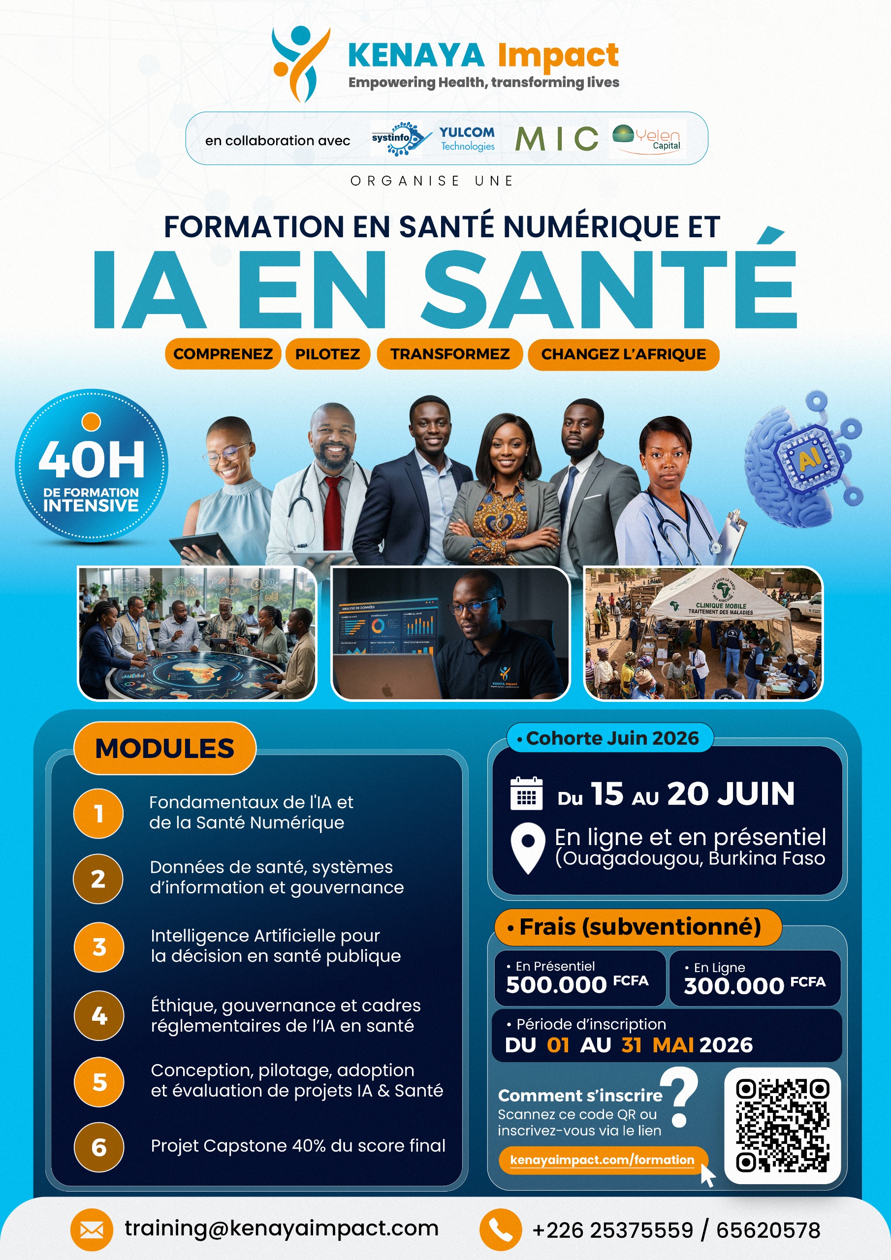 Affiche de la formation